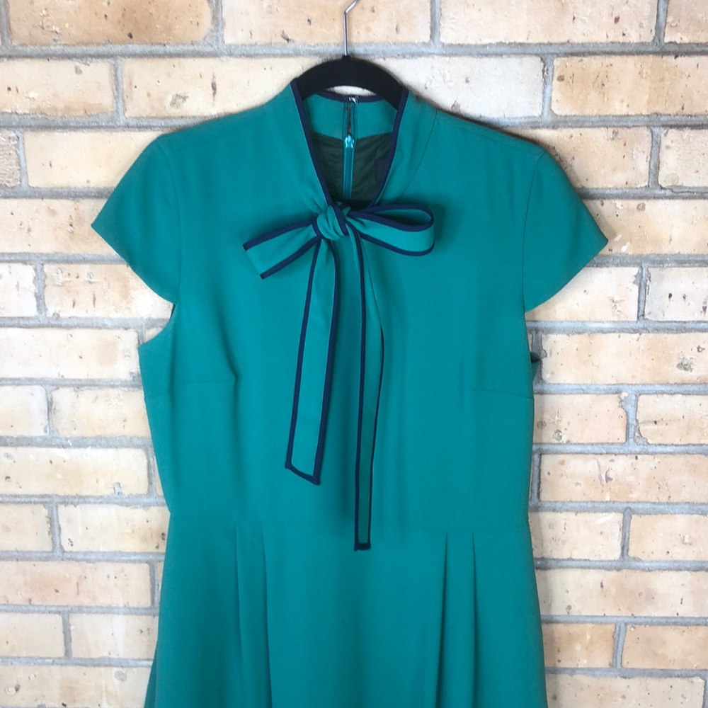 J. Crew Green Lady Dress Sz 12 Tall